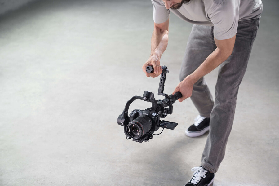 mango giratorio doble dji rs