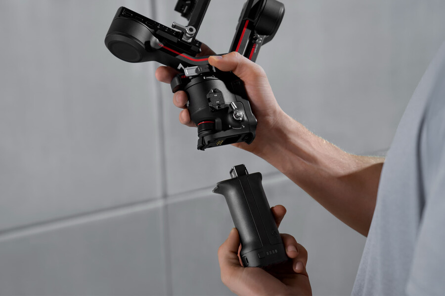 empuñadura de batería dji rs bg21