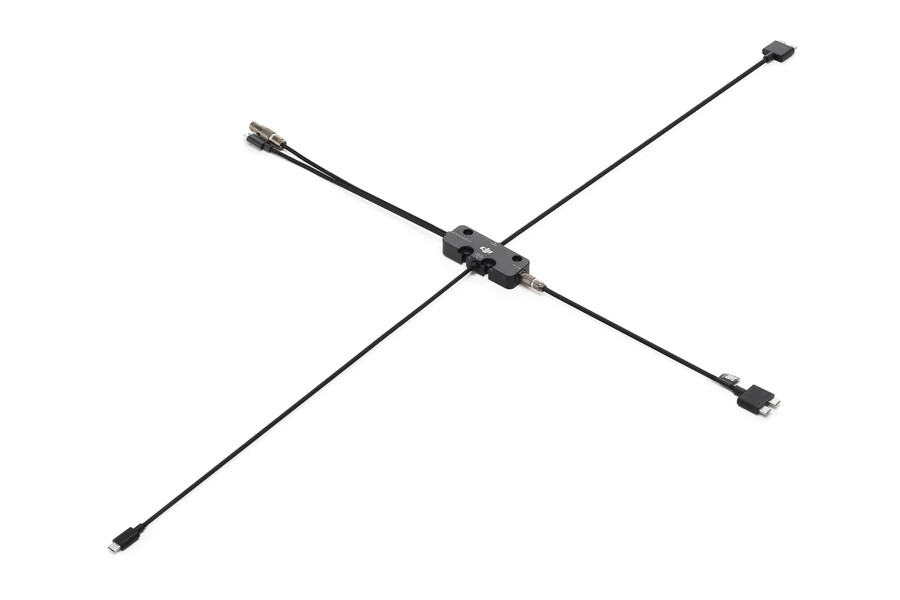 estación de transmisión de cable lidar a dji focus pro