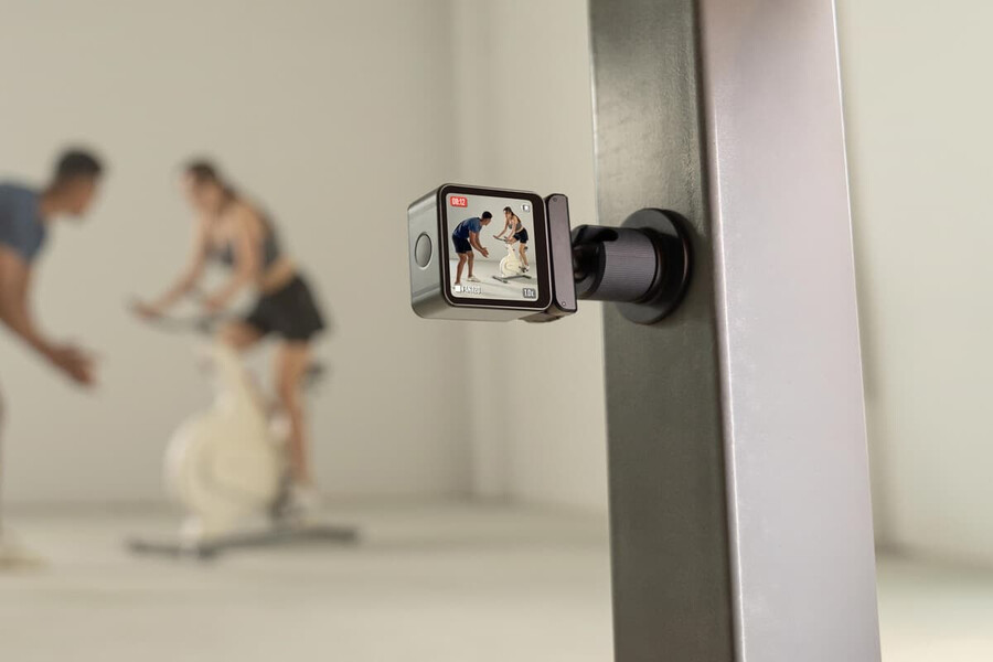 soporte para adaptador magnético con prueba de seguridad para dji action 2