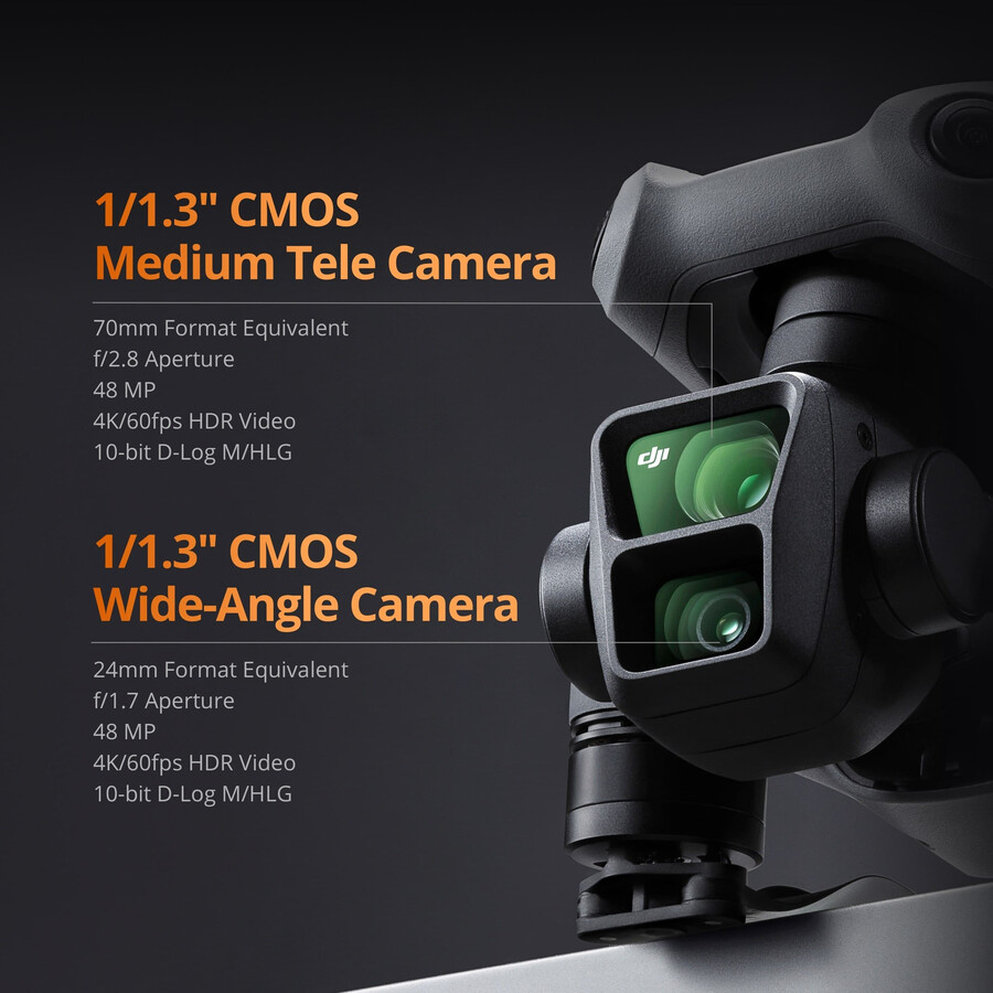paquete dji air 3 vuela más dji rc-n2
