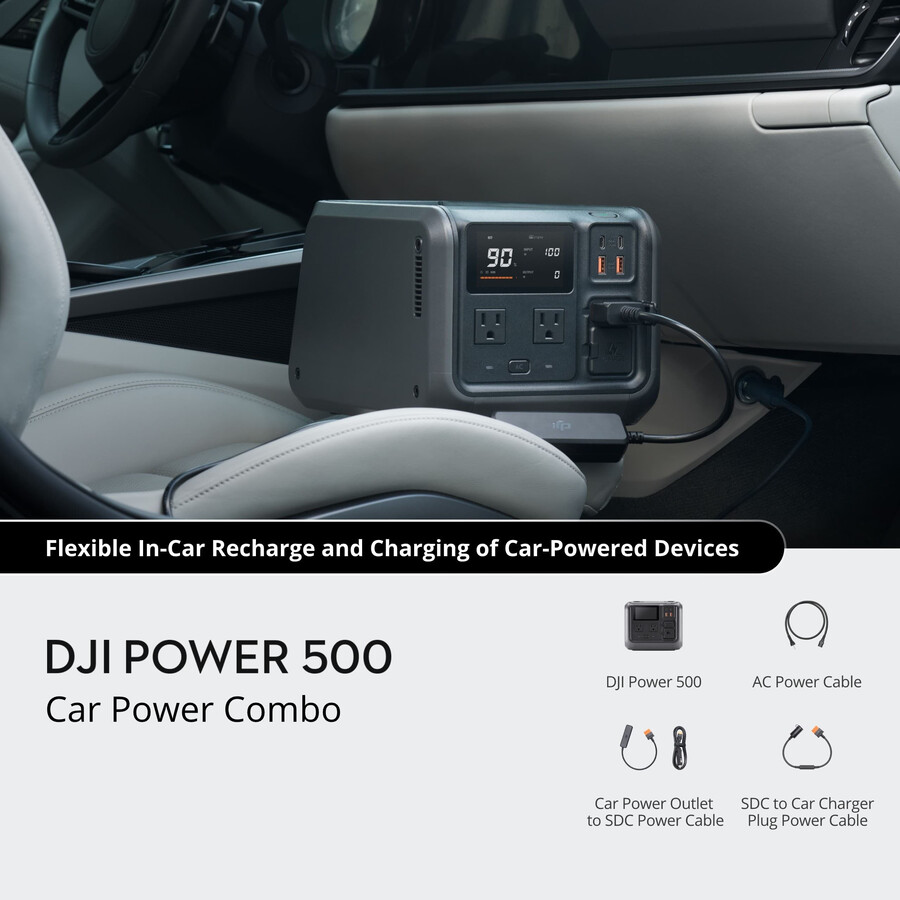 paquete de alimentación para coche dji power 500