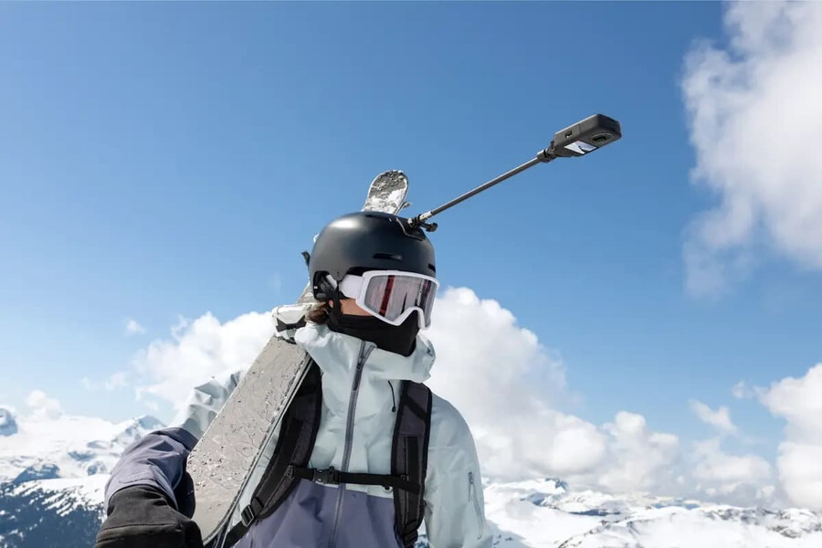 kit de montaje para casco con vista en tercera persona de osmo