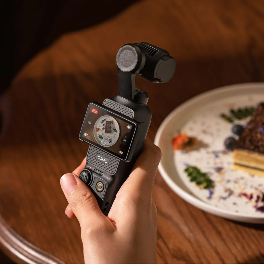 paquete de vlogs para osmo pocket 3 - transmisor dji mic mini blanco ártico
