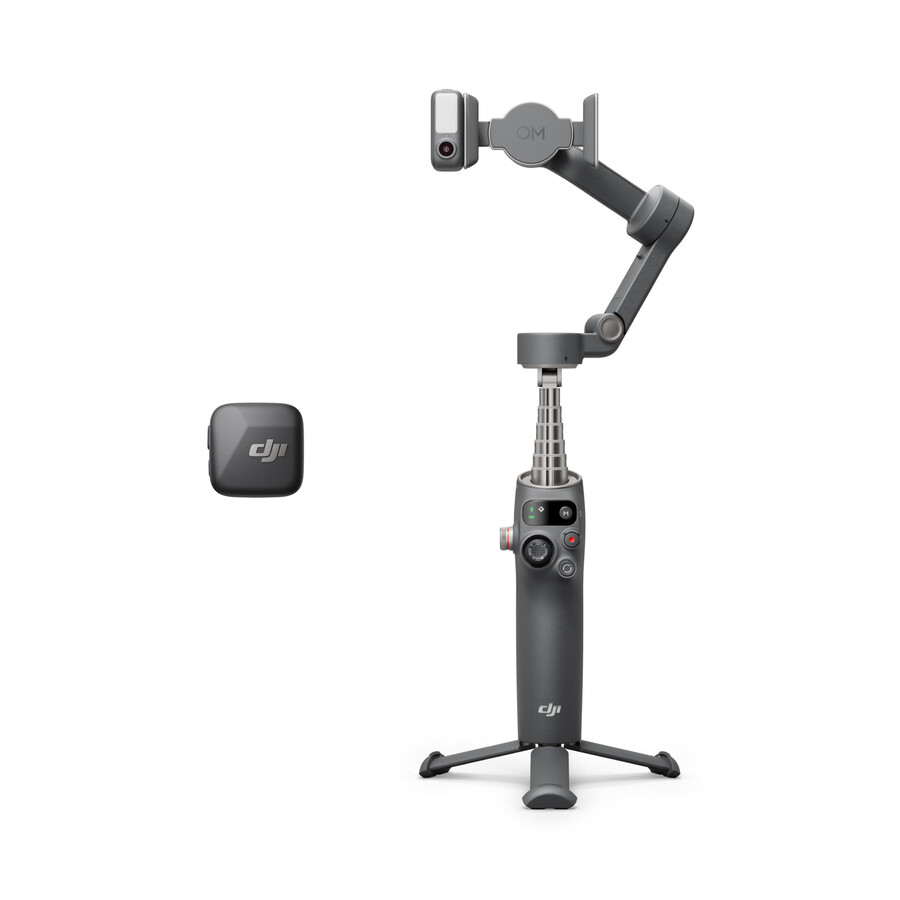 paquete de vlogs para osmo mobile 7p transmisor dji mic mini negro absoluto