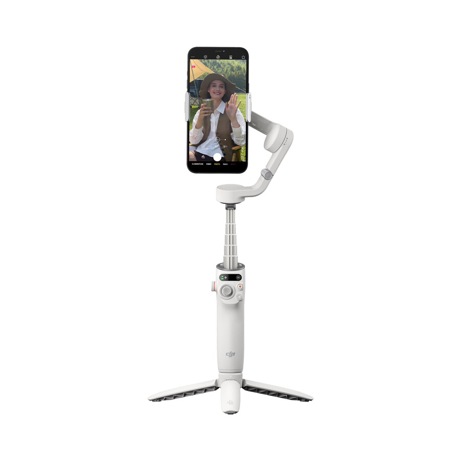paquete de vlogs osmo mobile 6 gris platino dji mic mini