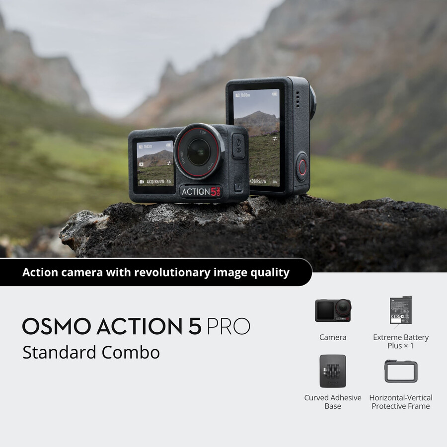 paquete estándar de osmo action 5 pro