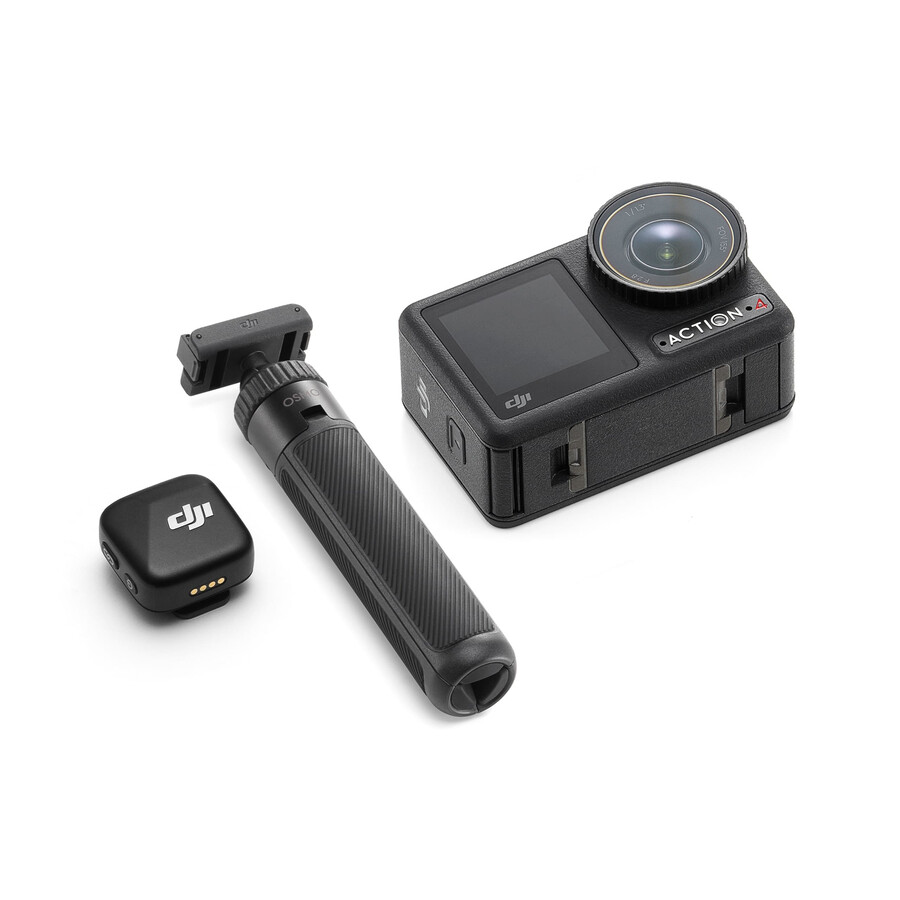 paquete de vlogs para osmo action 4 dji mic mini mini barra de extensión