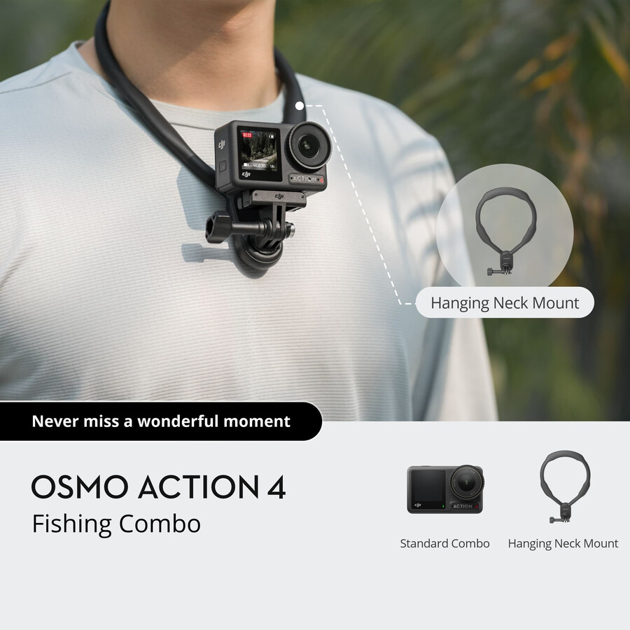 paquete de pesca osmo action 4