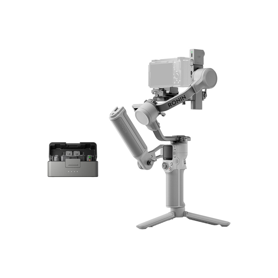 paquete dji rs 4 mini creator dji mic 3 2 tx 1 rx estuche de carga