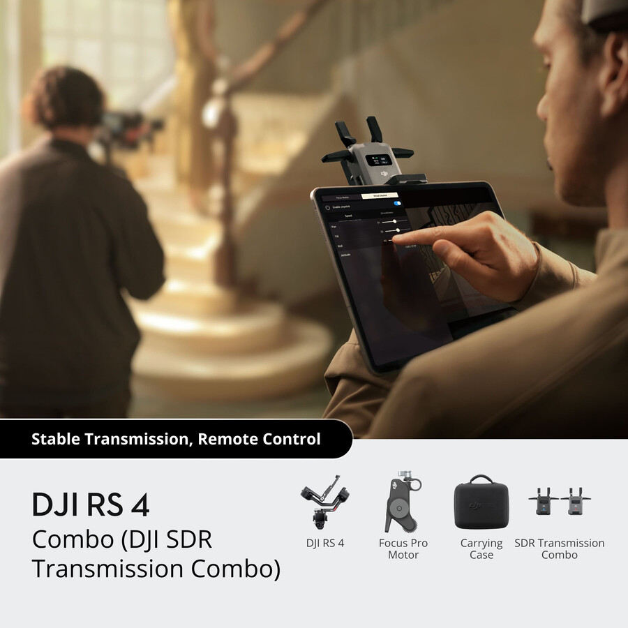 paquete dji rs 4 paquete de transmisión dji sdr