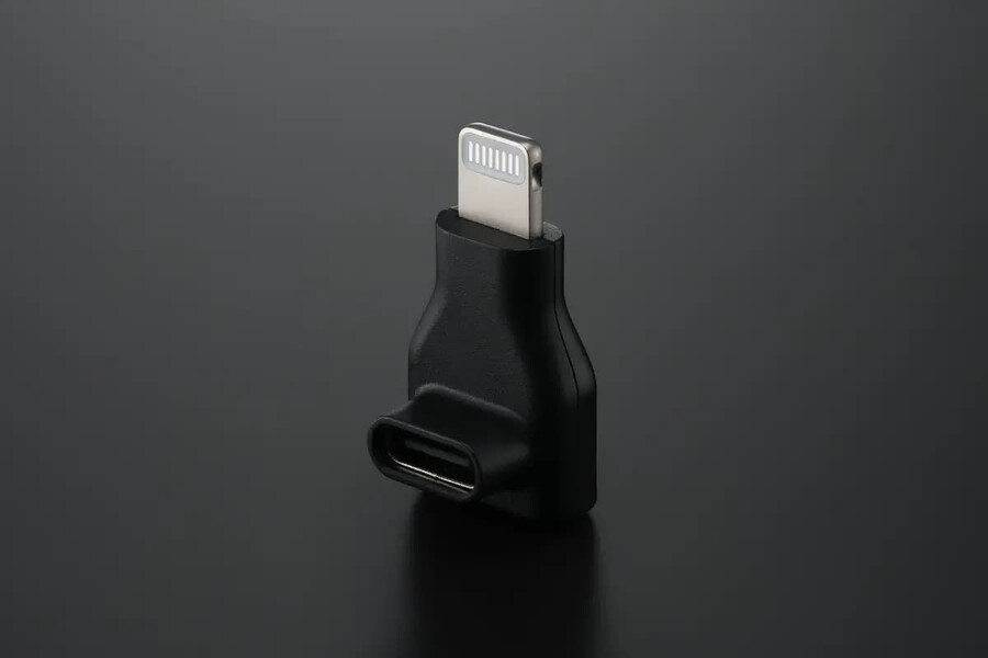 adaptador de receptor móvil para la serie dji mic usb-c a lightning