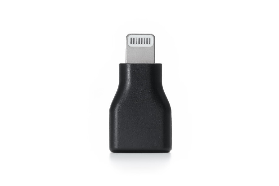 adaptador de receptor móvil para la serie dji mic usb-c a lightning