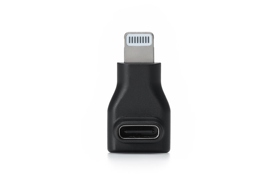 adaptador de receptor móvil para la serie dji mic usb-c a lightning