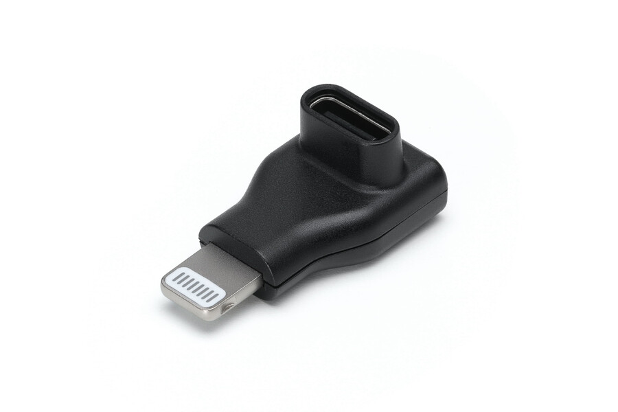 adaptador de receptor móvil para la serie dji mic usb-c a lightning