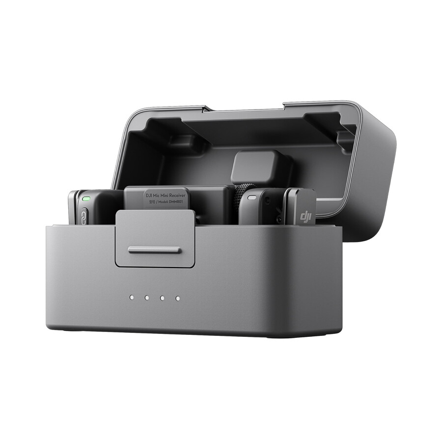 dji mic mini 2 tx 1 rx estuche de carga