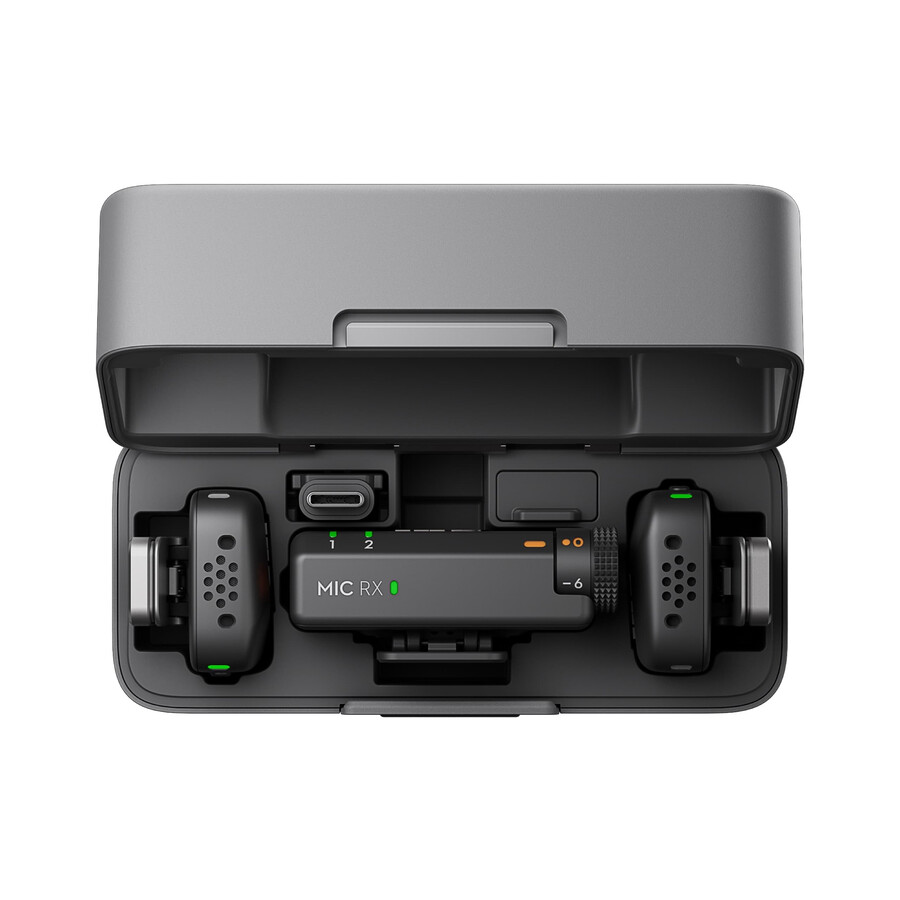 dji mic mini 2 tx 1 rx estuche de carga