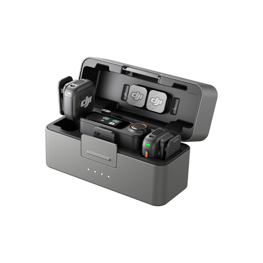 dji mic 3 2 tx 1 rx estuche para cámara adaptador para cámara